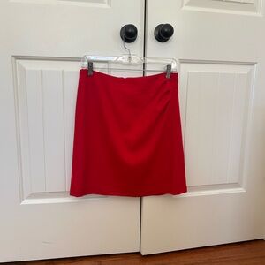 BCBG Vibrant Red Pencil Skirt, size 2